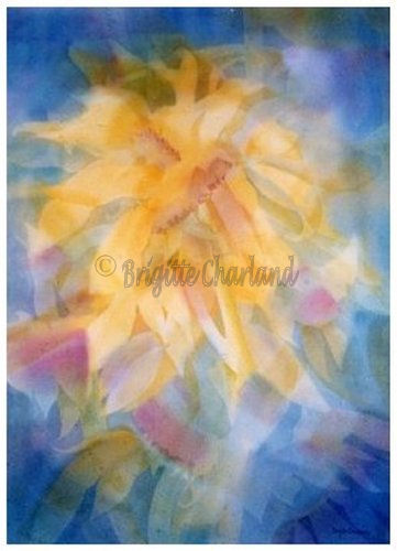 image aquarelle echevelee
