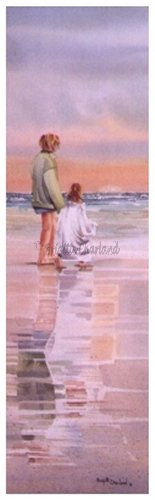 image, aquarelle, mer, enfant, brigitte charland